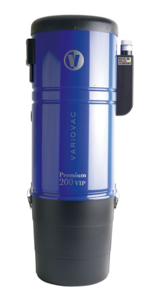 Variovac Premium 200VIP Zentralstaubsauger Paket 4 mit VIP Saugschlauch Rohr
