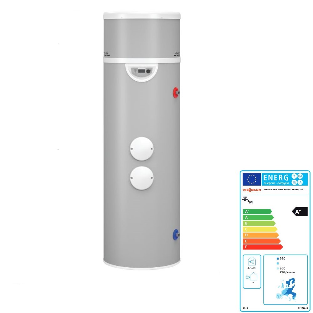 Viessmann DHW Booster HP 170L Warmwasser Wärmepumpe Elektro Heizeinsatz