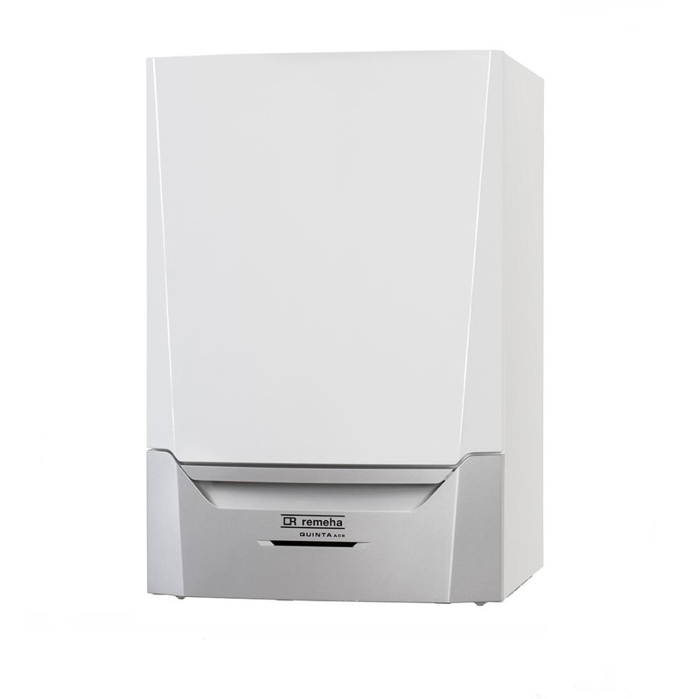 Remeha Quinta Ace 90 Gas Brennwert Wandkessel 89,5 kW Schaltfeld T-Control