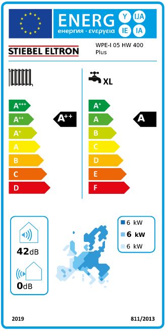 STIEBEL ELTRON Sole Wasser Wärmepumpe WPE-I 05 HW 400 Plus 205834 5,56 kW