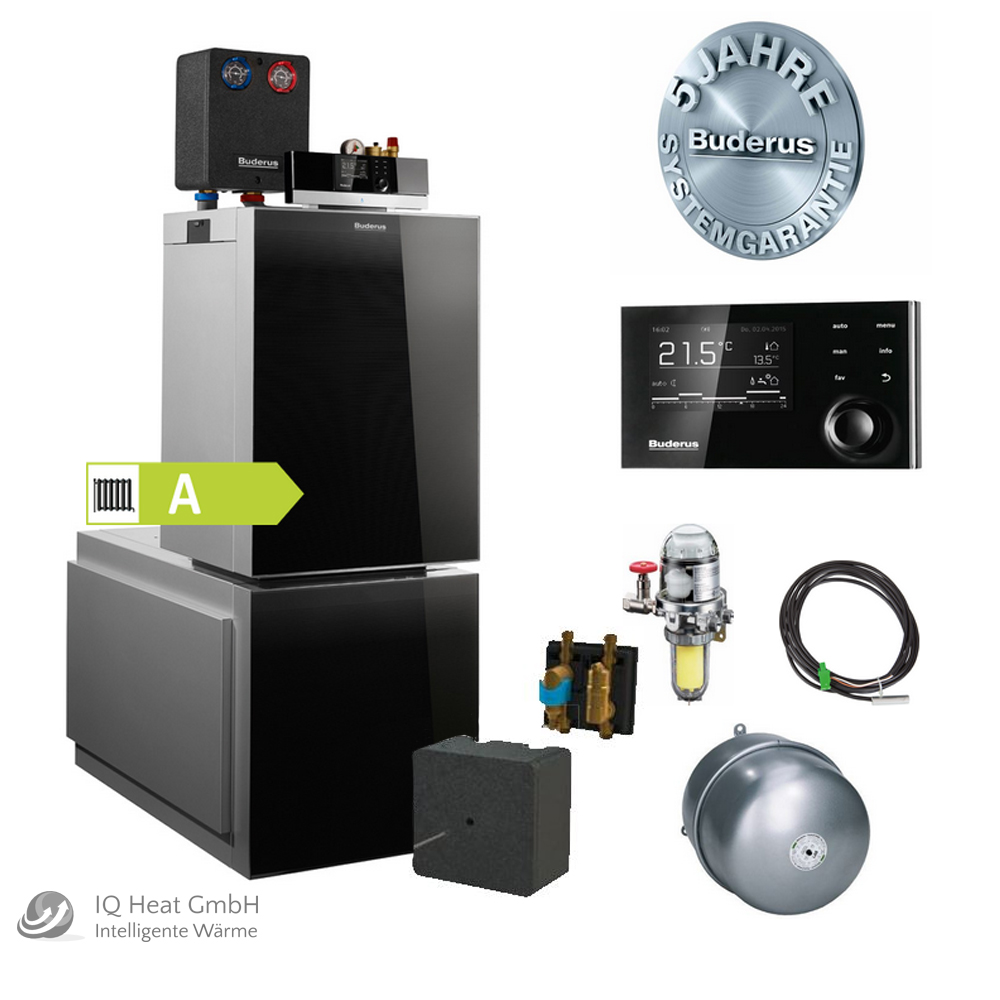 Buderus Paket Logano plus KB195i-15 Öl Brennwert Kessel RC310 K78 L200.3 HSM20/6