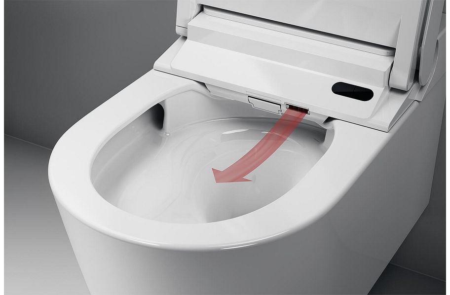 Dusch WC Grohe Sensia Pro HyperClean weiß spülrandlos WC-Sitz softclose 36508SH0