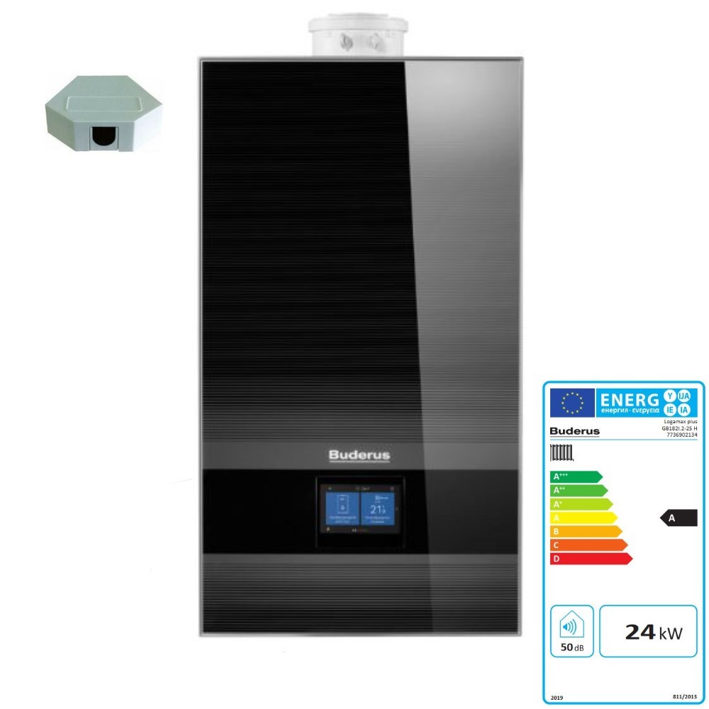 Buderus Logamax plus GB182i.2-25 Gas Brennwertgerät Heizung Regelung BC400