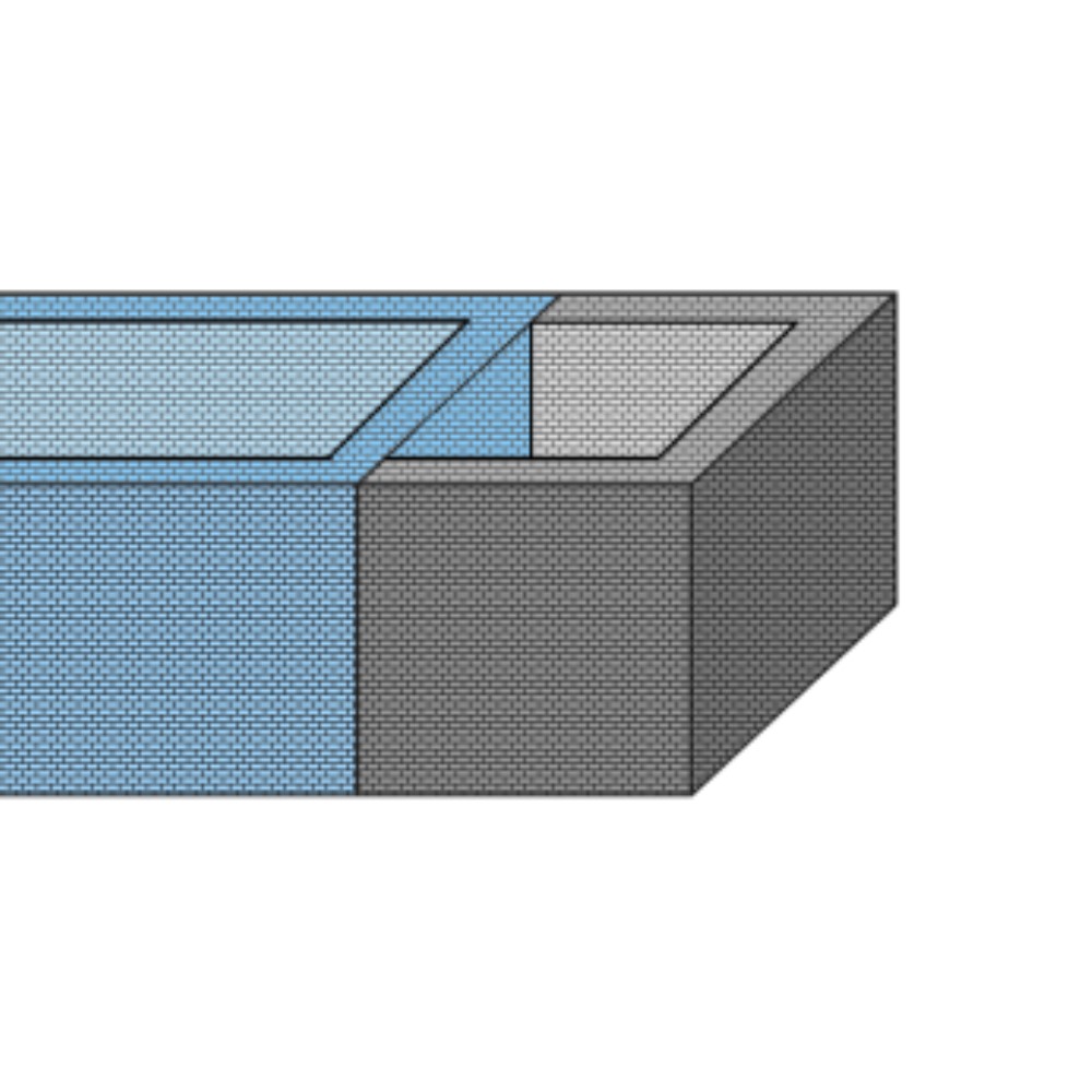 Pool Technikschacht für OKU Styroporpool Prestige 3,00 x 1,00 x 1,50 m 545573