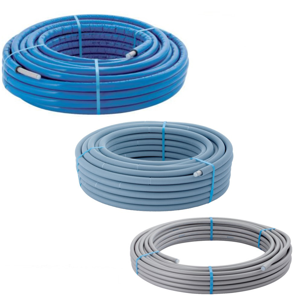 Geberit Systemrohr ML FlowFit in Rollen d16 d20 d25 gedämmt ungedämmt