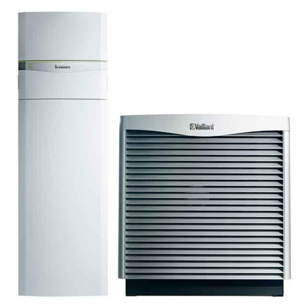Vaillant Wärmepumpe Paket 4.6205 flexoCOMPACT exclusive VWF 88/4 mit aroCOLLECT
