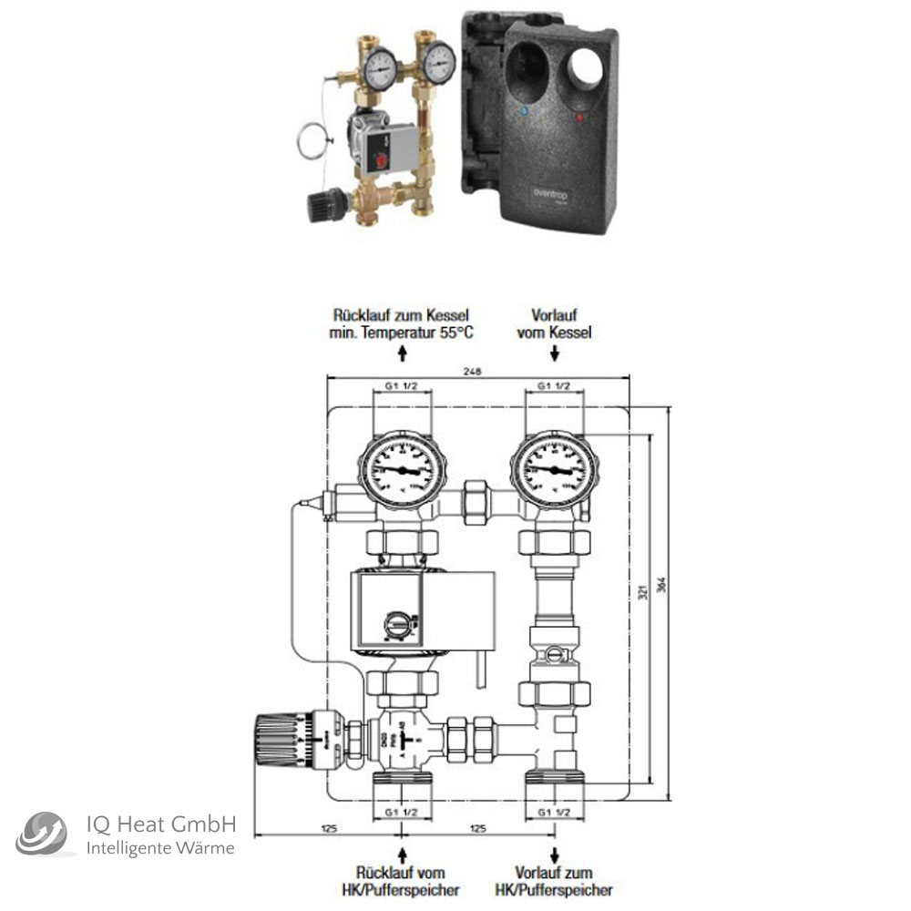 Viessmann Holzvergaser Paket Vitoligno 150-S 17 kW Pufferspeicher Vitocell 100-E