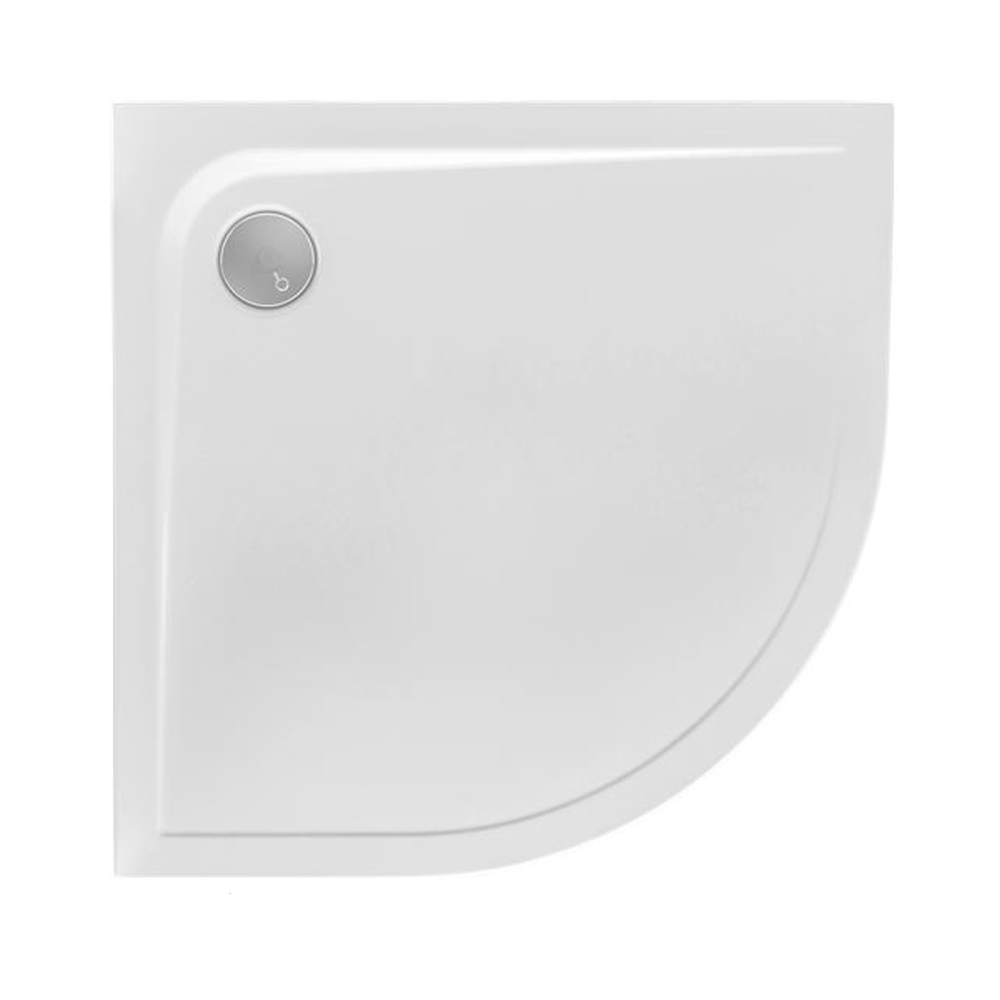 Chr. Schröder Viertelkreisduschwanne Ramera R 90x90 R55 weiß
