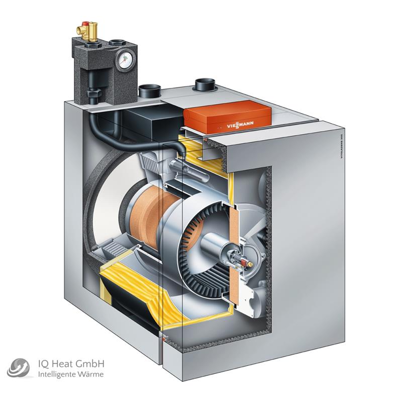 Viessmann Vitoladens 300-C 19,3 kW Öl-Brennwertkessel Speicher Heizöltank Abgas