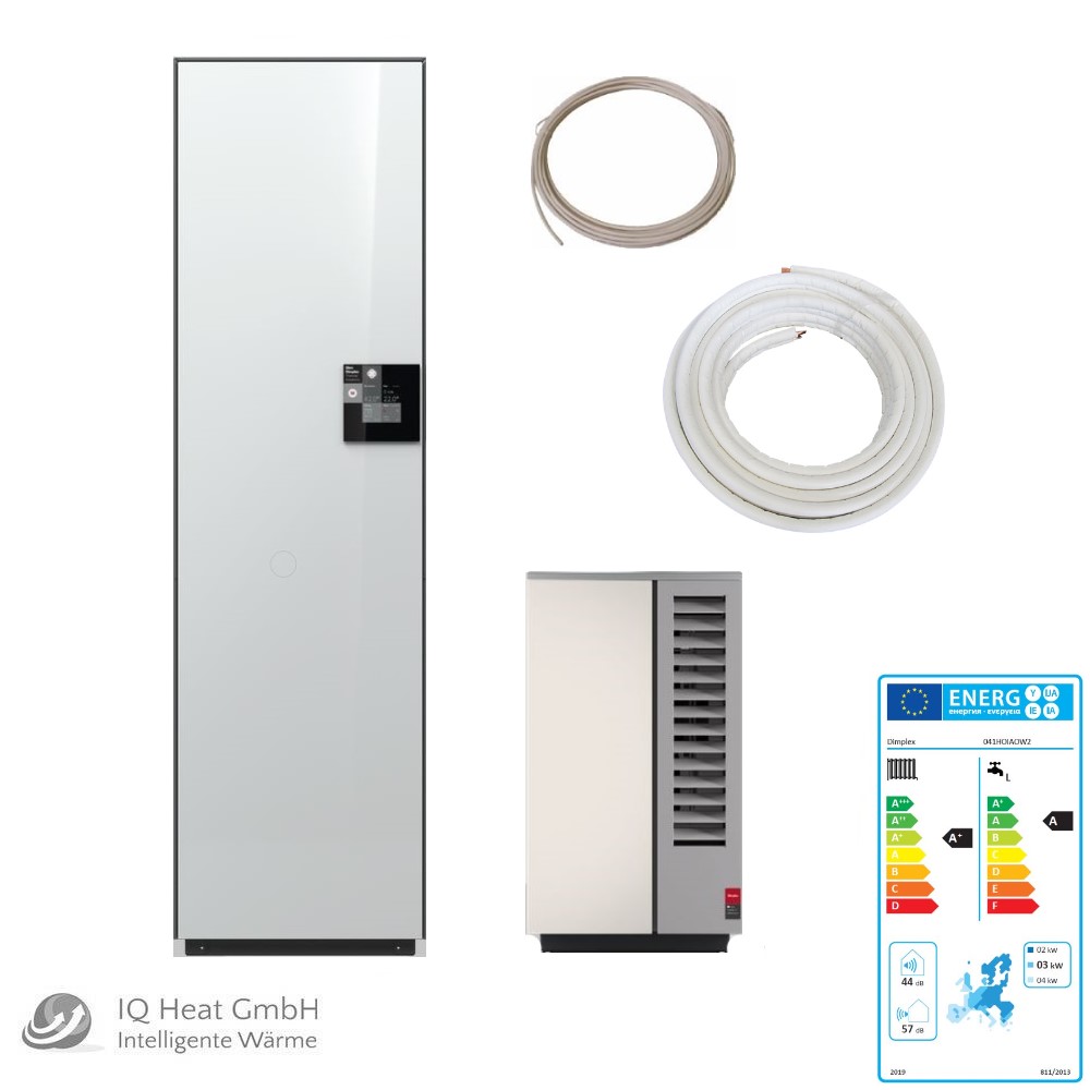 Dimplex Split Wärmepumpe System M Compact 4,6kW A2/W35 Graualu mit Tower WW Dimplex Split Wärmepumpe System M Compact 4,6kW A2/W35 Graualu mit Tower WW