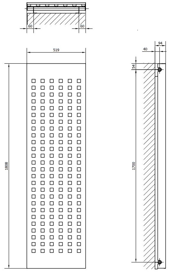 Corpotherma Designheizkörper Raumheizkörper Stella Plus Heizkörper Radiator weiß