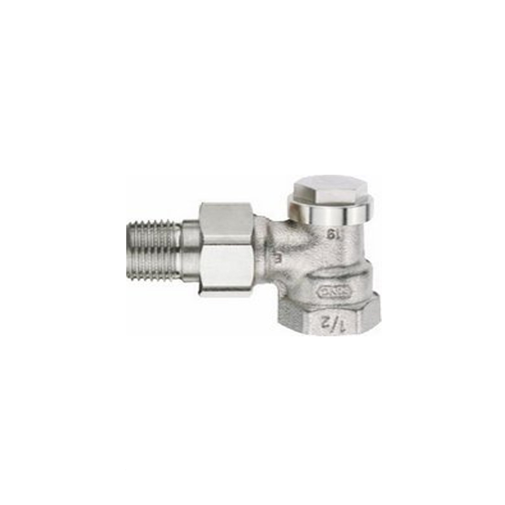 Logafix Rücklaufverschraubung RVVE15 eck 1/2" repro. Voreinstellung