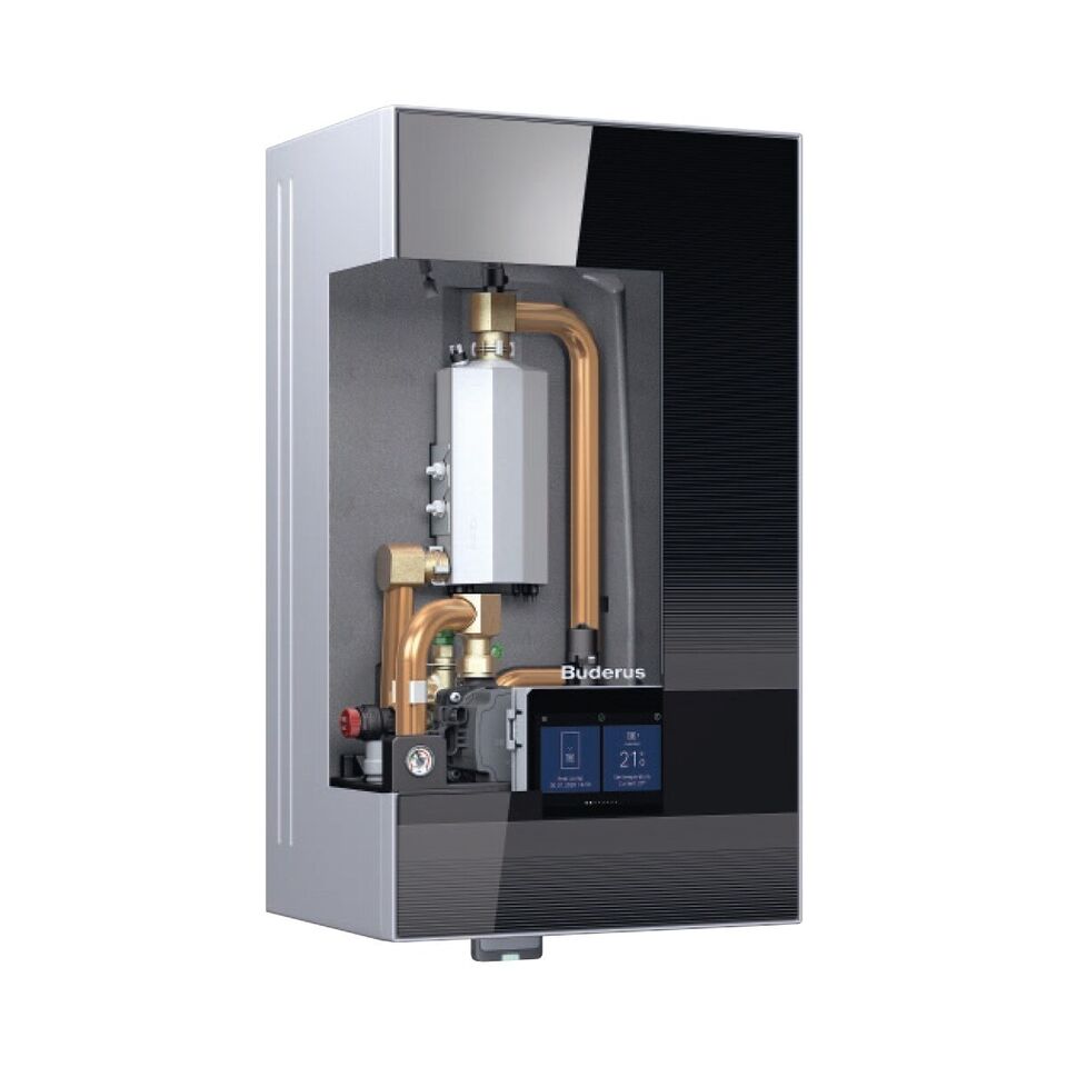 Buderus Luft Wärmepumpe Logaplus M Paket WLW186i-4 AR E WLW-4 MB AR MX400