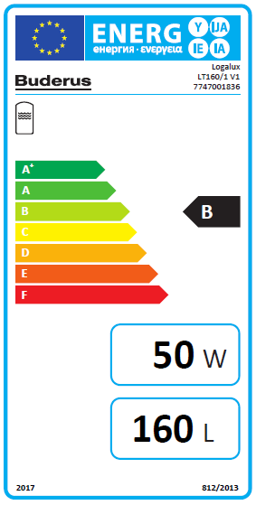 Buderus Logalux LT160/1 V1 Trinkwasserspeicher Warmwasserspeicher liegend
