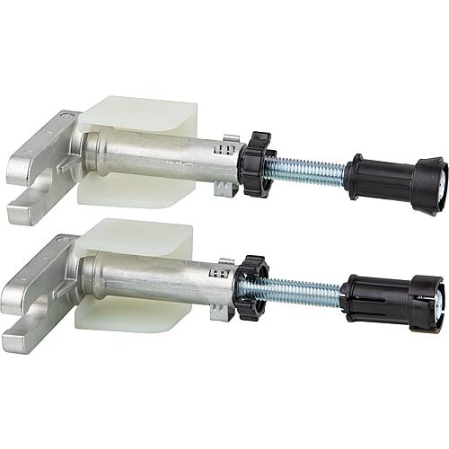 WC Set Geberit Duofix UP320 Drückerplatte Sigma01 Wand WC spülrandlos rimless