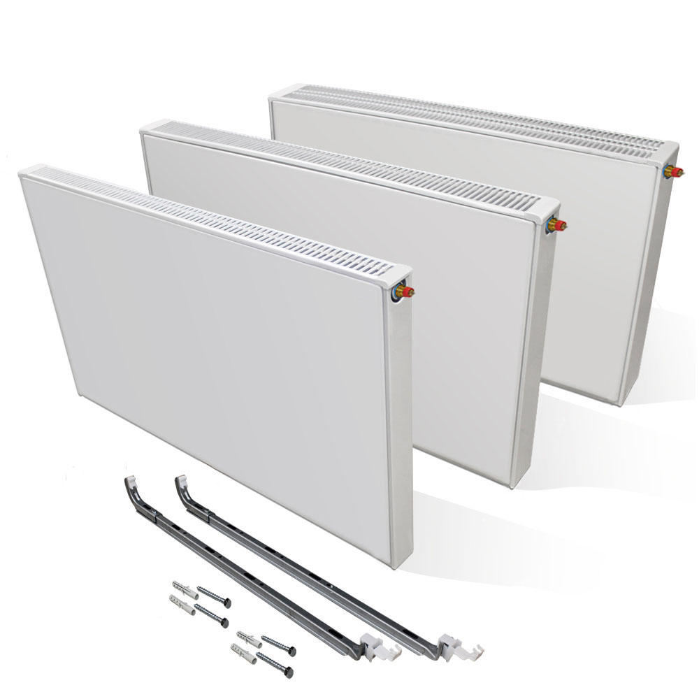 Buderus Logatrend Ventil Flachheizkörper VCM Plan Bauhöhe 300 mm vers. Längen