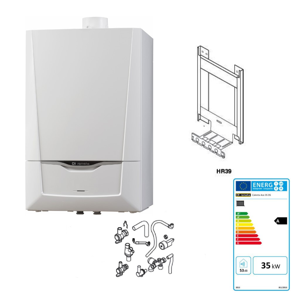 Remeha Calenta Ace 35 DS 35 kW Gas Brennwert Wandheizkessel Gastherme 7676815