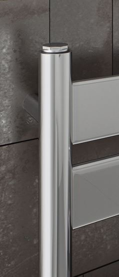 Design Badheizkörper Scala Vera chrom Badwärmer Handtuchheizkörper Heizkörper