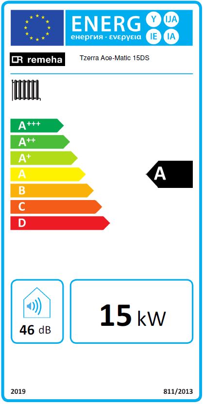 Remeha Paket Tzerra Ace Matic 15 DS 15 kW Gas Brennwert Therme Wandkessel