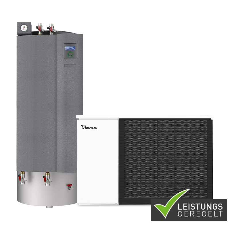 Novelan Luft Wasser Wärmepumpe LADV 9 HSDV 9 Heizleistung 5,08 kW (A2/W35)