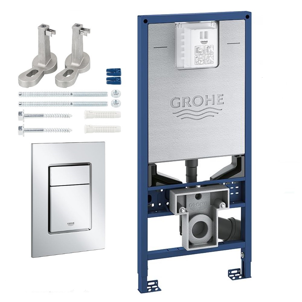 GROHE Rapid SLX WC Element Set Spülkasten mit Skate Cosmopolitan Betätigung GROHE Rapid SLX WC Element Set Spülkasten mit Skate Cosmopolitan Betätigung