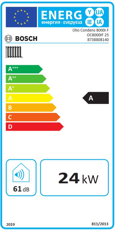 Bosch Öl Brennwertkessel Olio Condens OC8800iF 25 KW Heizöl EL bodenstehend