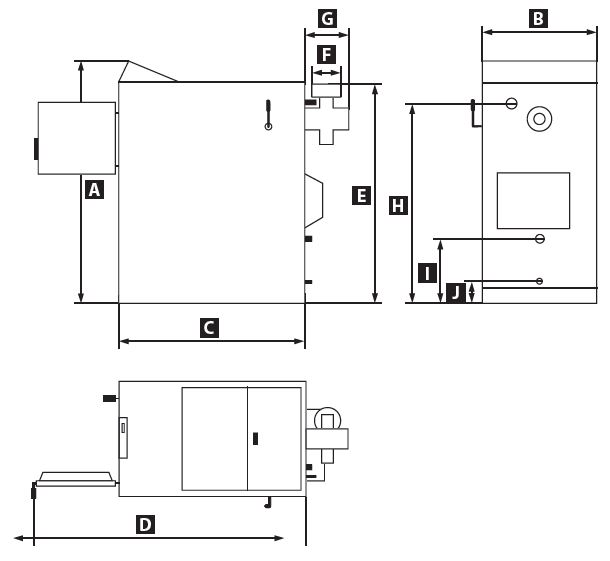 SSP Holzvergaser Paket Proburner GT Lambda 20 kW Pufferspeicher 800 Liter