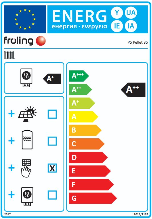 Fröling Pelletskessel P5 Pellet 35 KW N55 14108 Pelletkessel Lambdatronic 5000