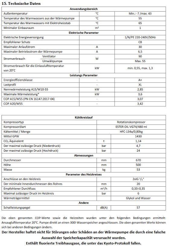 Wärmepumpe Gelbi D 4.2 (C) 4,7 kW Trinkwasser & Heizungsunterstützung