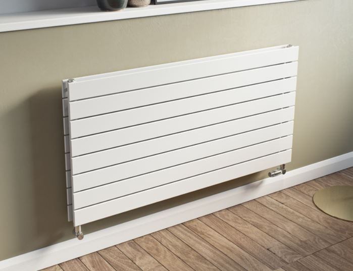 DesignHeizkörper Paneelheizkörper Panio Horizontal Panio duo weiss Heizkörper