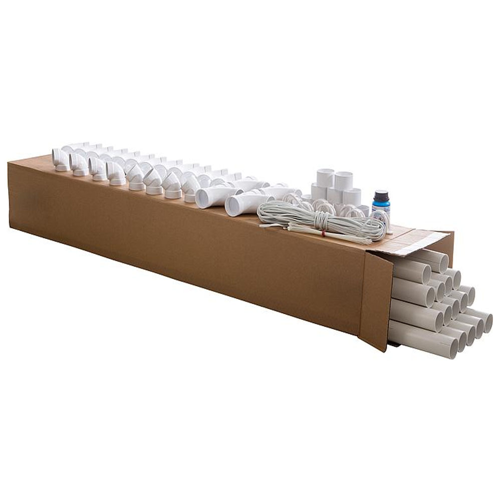 FAWAS Zentralstaubsauger Einbauset R-GB-3 für 3 Saugdosen 23311