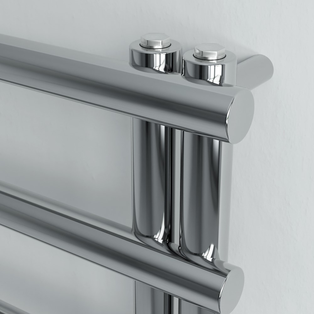 Corpotherma Badheizkörper Parcia Up Chrom 1150 x 600 x 63 mm Designheizkörper