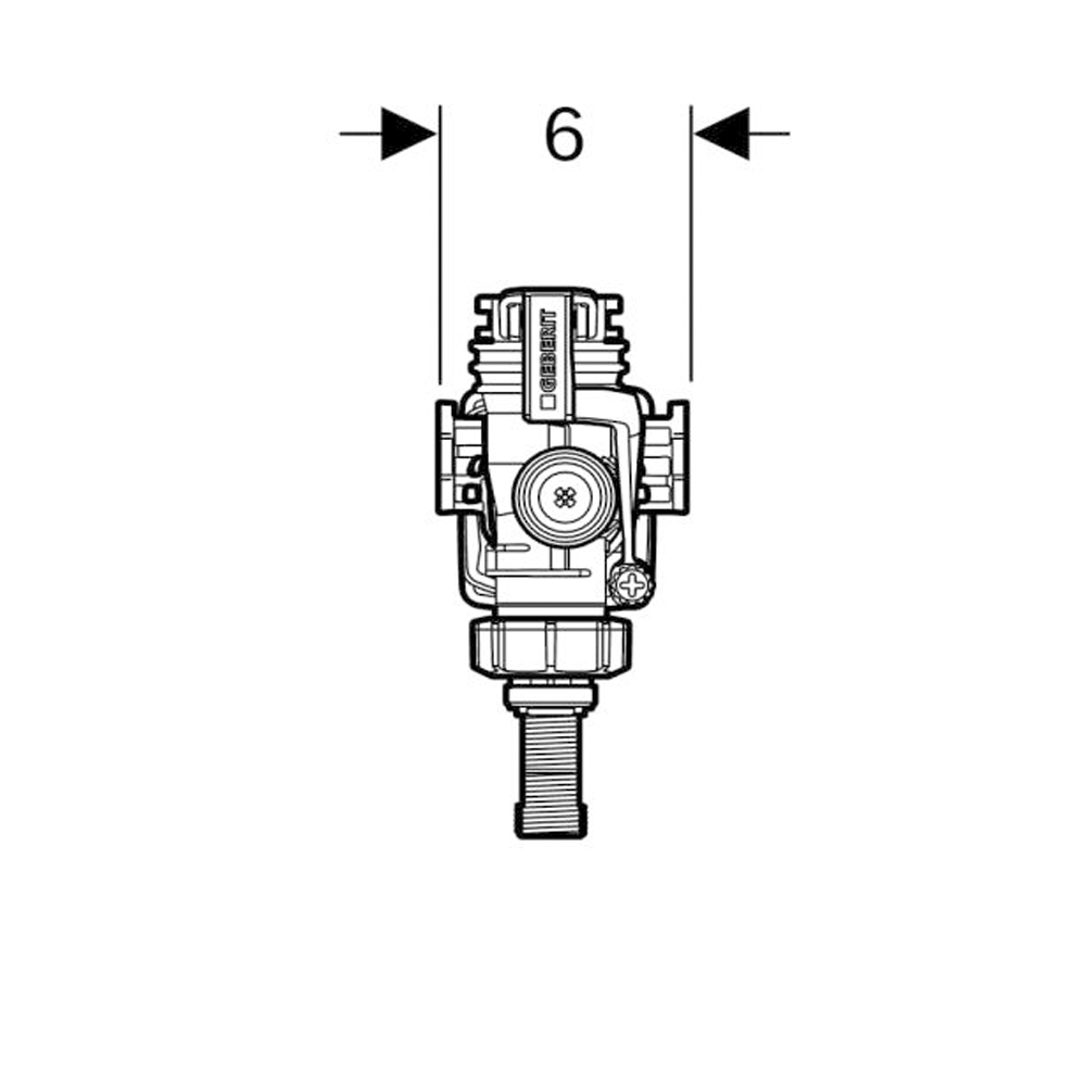 Geberit Universal Füllventil Impuls 383 UP Spülkasten Schwimmerventil 240.705.00.5