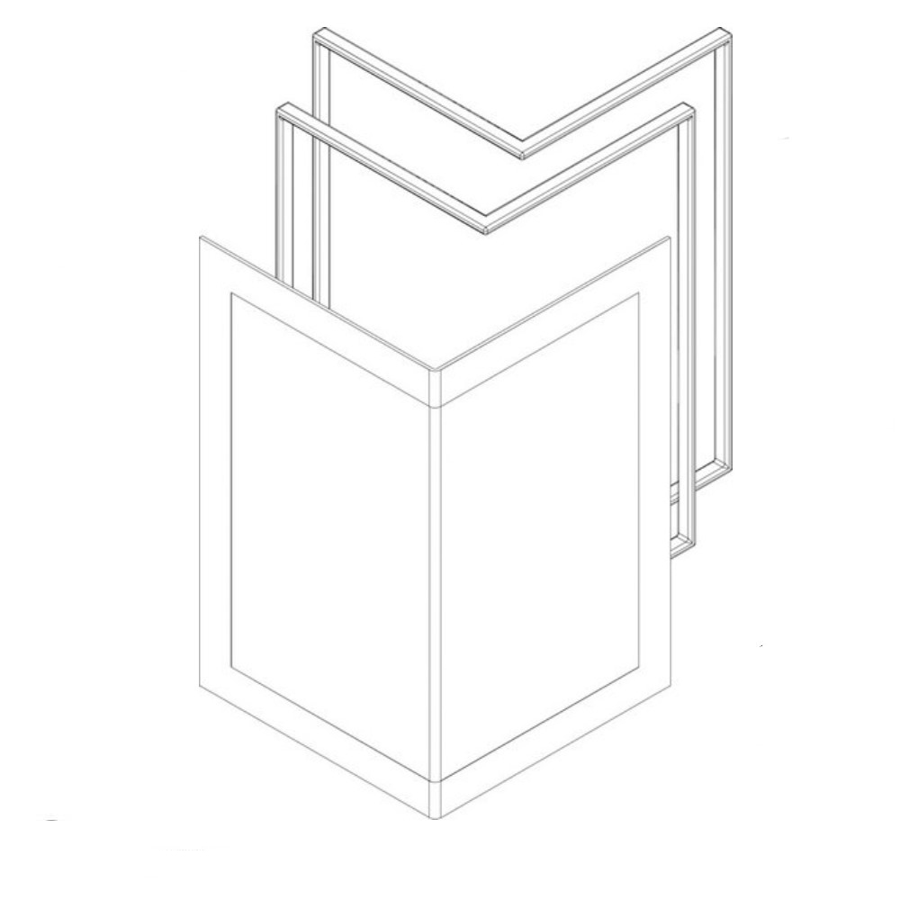 Buderus Ersatzteil Sichtscheibe Figura everp. 8738803774 Kaminofen Kamin Scheibe