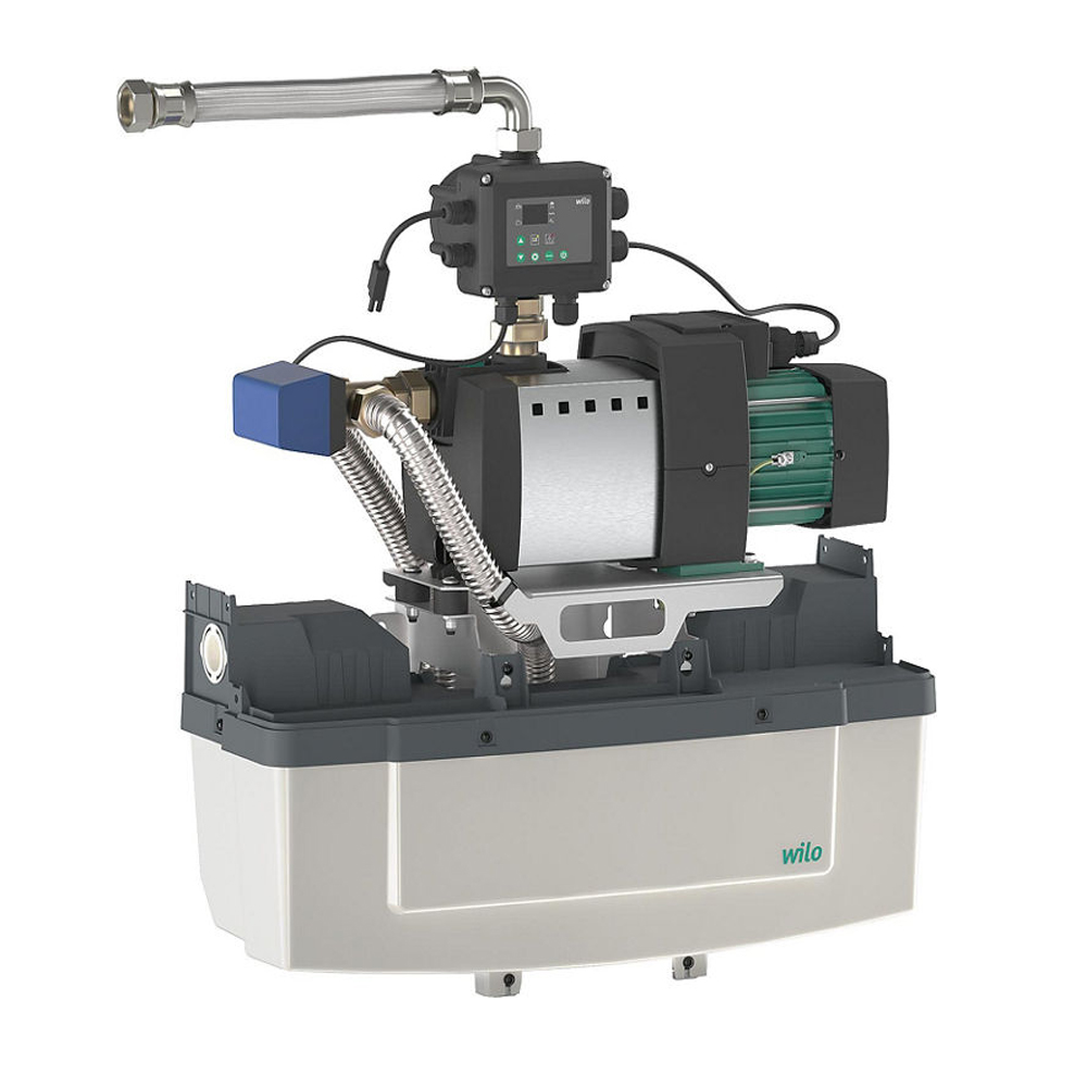 Wilo Regenwasser Nutzungsanlage Wilo Rain 1-24 EM Trinkwasser Einsparung