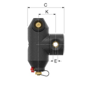 Flamcovent Clean Smart EcoPlus 1" Luft- und Schlammabscheider mit Magnet