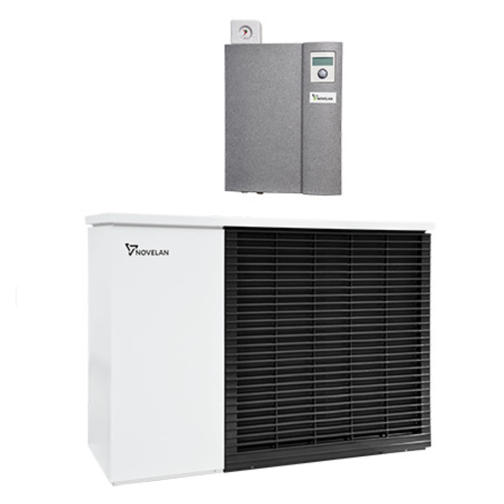 Novelan Paket Luft Wärmepumpe LAD-7 7,7kW mit Hydraulikmodul HID 1 103602HID22
