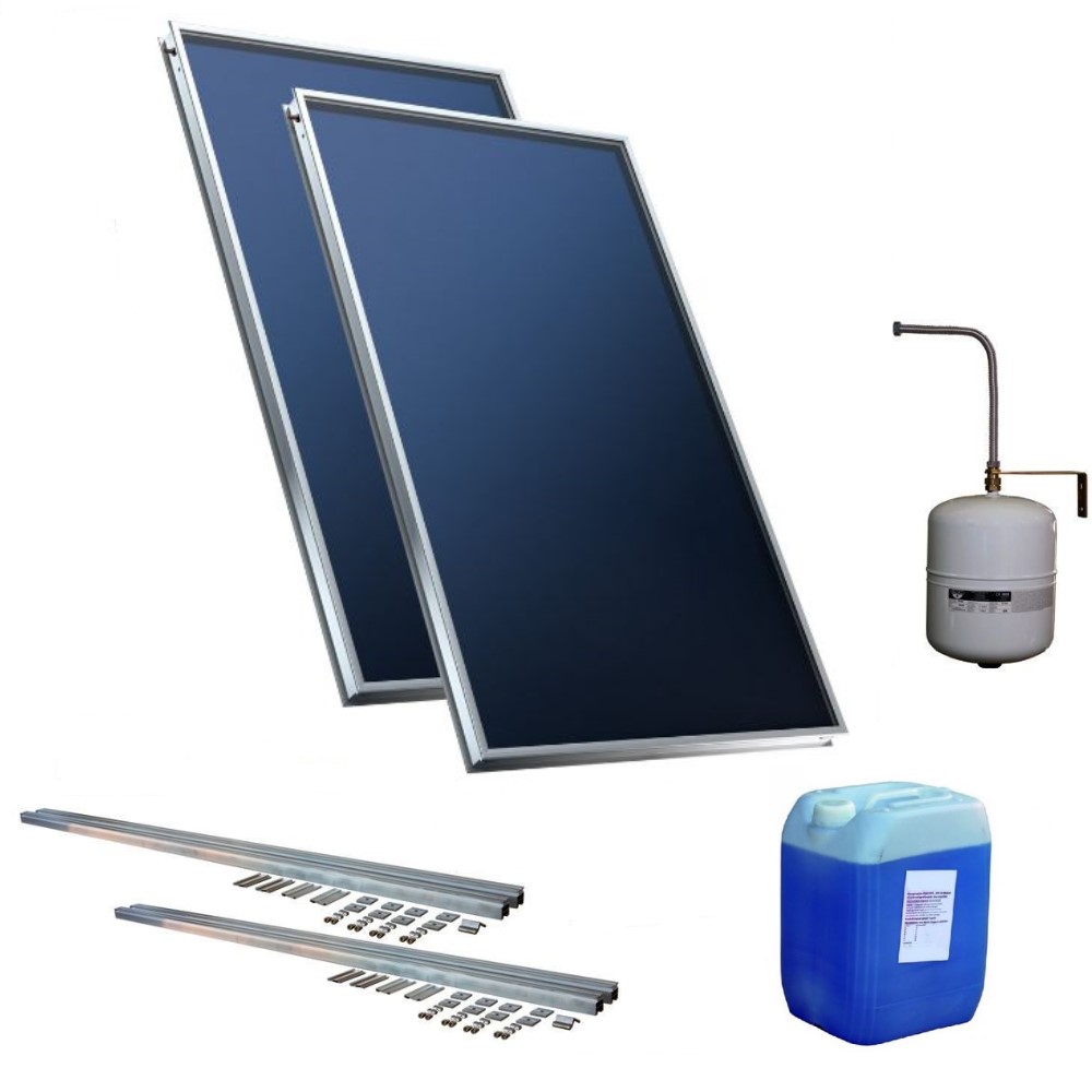Atmos ATMOSPHERE Solarpaket 4,68 m2 Solaranlage für Biberschwanz 40.22.01