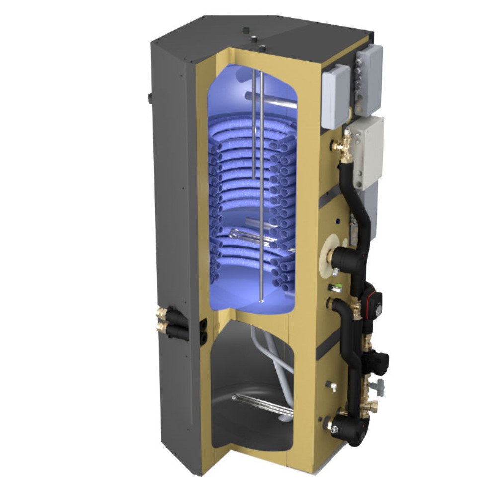 Kermi x-buffer combi pro Regelung Speicher-Systemeinheit für Wärmepumpen W30295