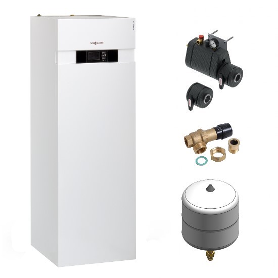 Viessmann Paket Vitocal 222 G Typ BWT 221.B  Sole/Wasser Wärmepumpe Puffer