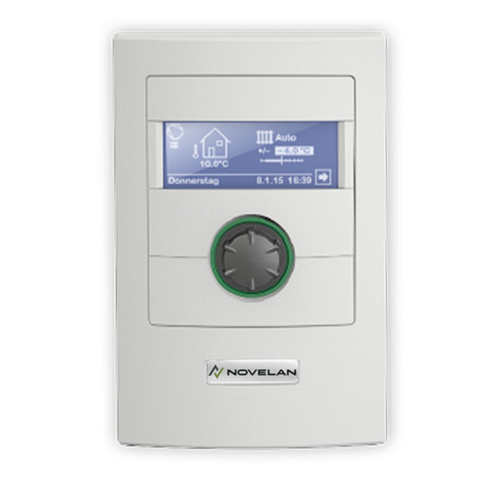 Novelan Wärmepumpenregler WPR-Net für Luft/Wasser-Wärmepumpen 150290K0301
