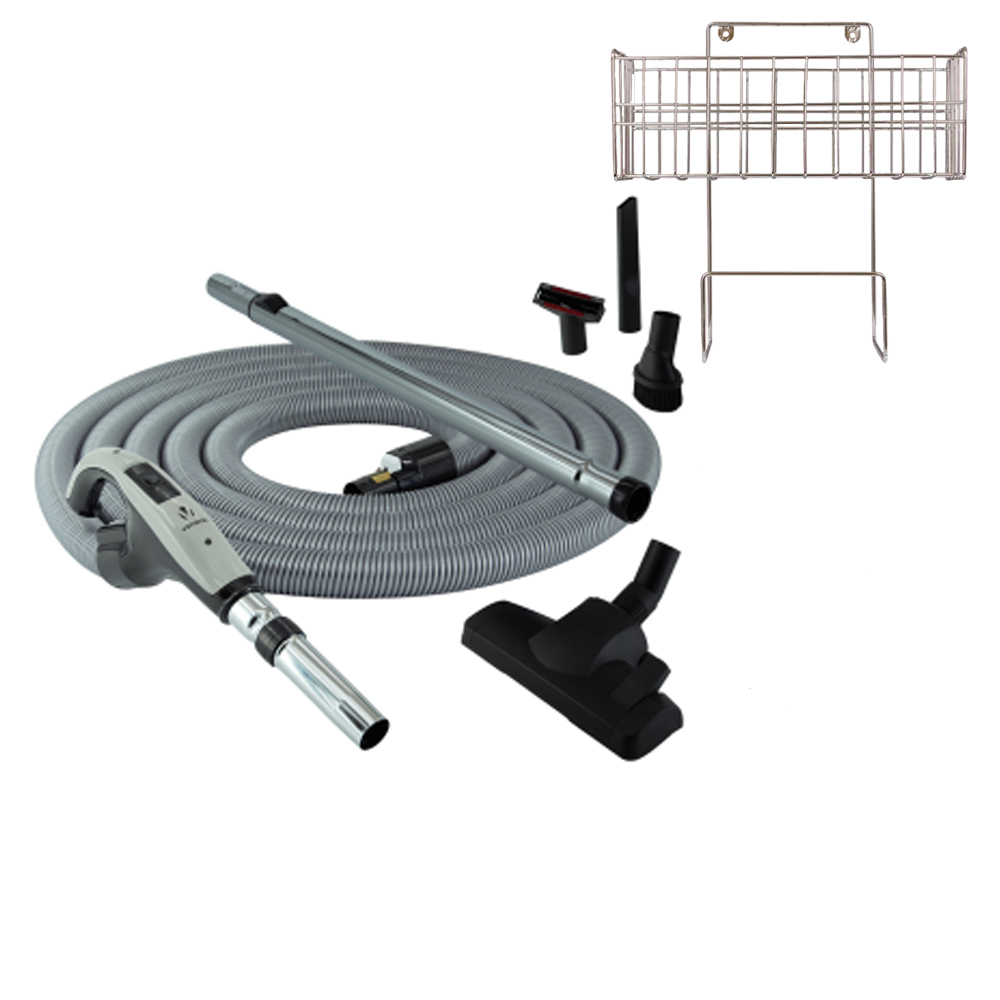 Variovac Reinigungs Sortiment 15 m Fernstartschlauch ON/OFF Zentralstaubsauger