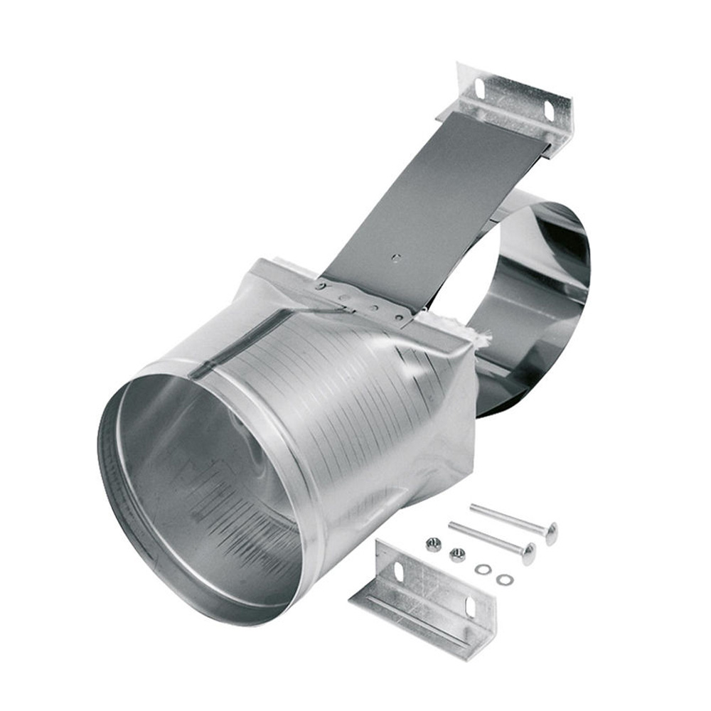 KW Zugbegrenzer Edelstahl Anschlussstück A 180/000 universal bis Ø 400 mm