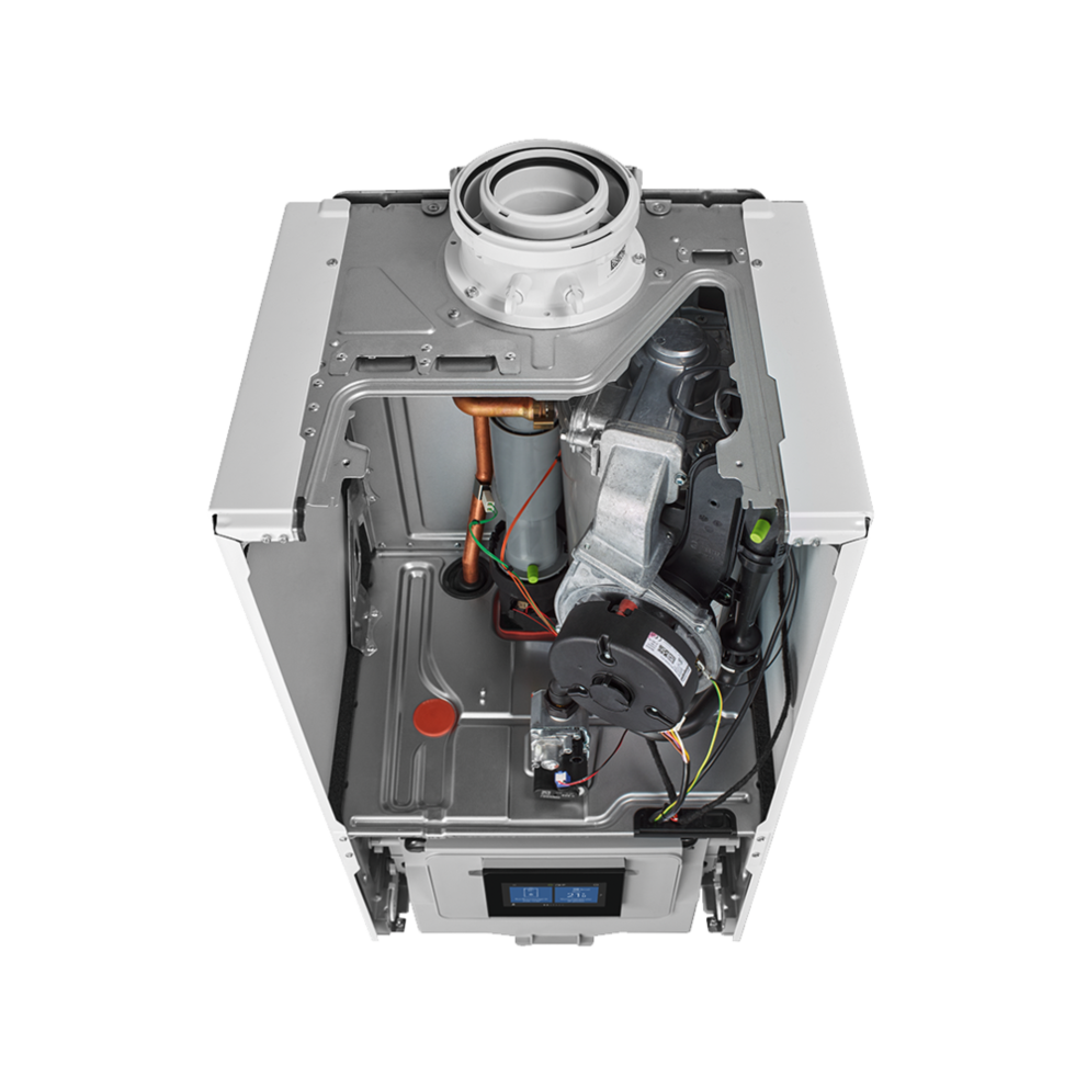 Buderus Gas Brennwert Kombigerät Logamax plus GB172i.2-20 KDW BC400 Paket W25