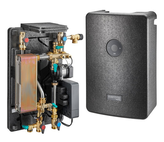 Oventrop Frischwasserstation Warmwasserstation Regumaq X-45 HE Pumpe 1381140