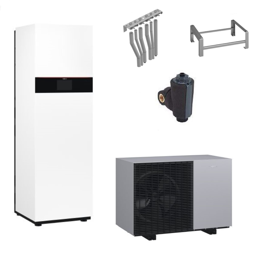 Viessmann Paket Vitocal 151-A 6,5 kW Z028369 Luft Wärmepumpe Anschluss links