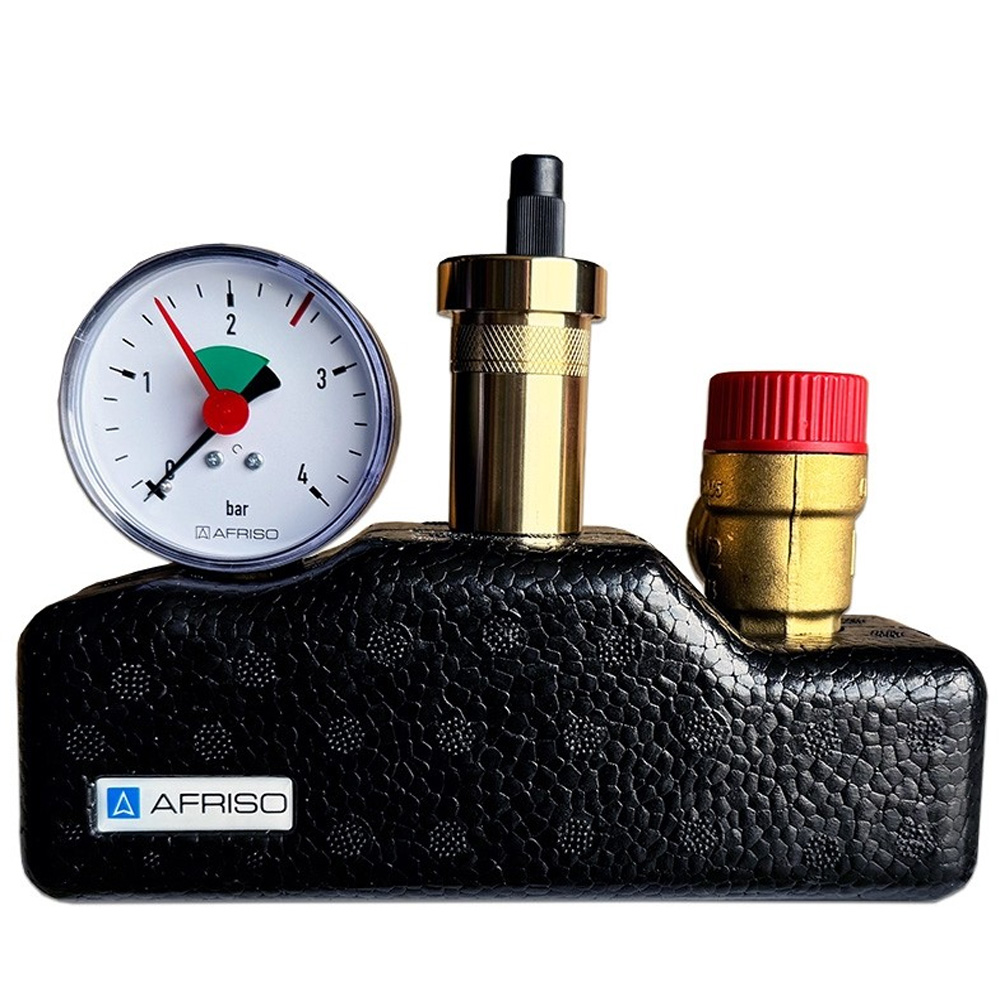 Atmos Kesselsicherheitsgruppe 1" 2,5 bar mit Isolierung
