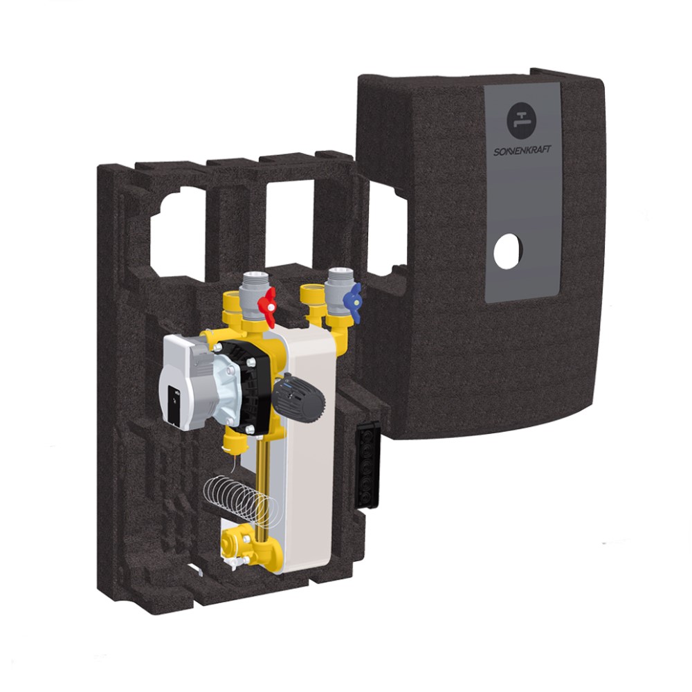 Sonnenkraft Frischwasserstation Easy 30 INOX SK Zapfleistung 30 l/min #2099