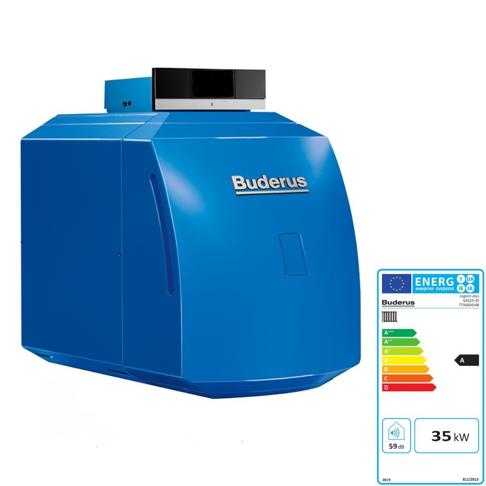 Buderus Ölkessel Logano GB125 35 kW Öl Brennwert Regelung MC110
