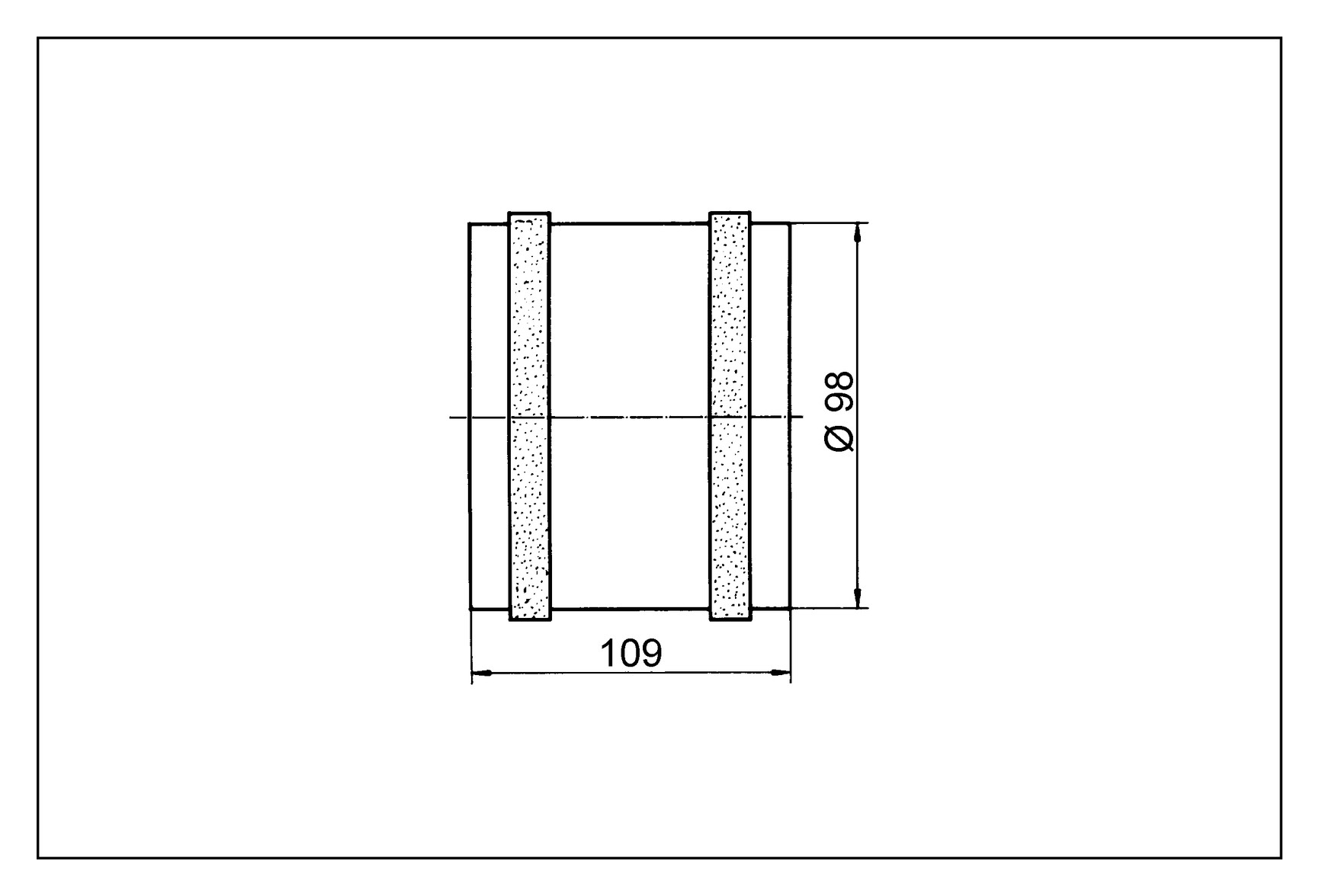 Maico Cabinet Rohreinschubventilator ECA 11 E DN100 Lüfter WC Bad Ventilator